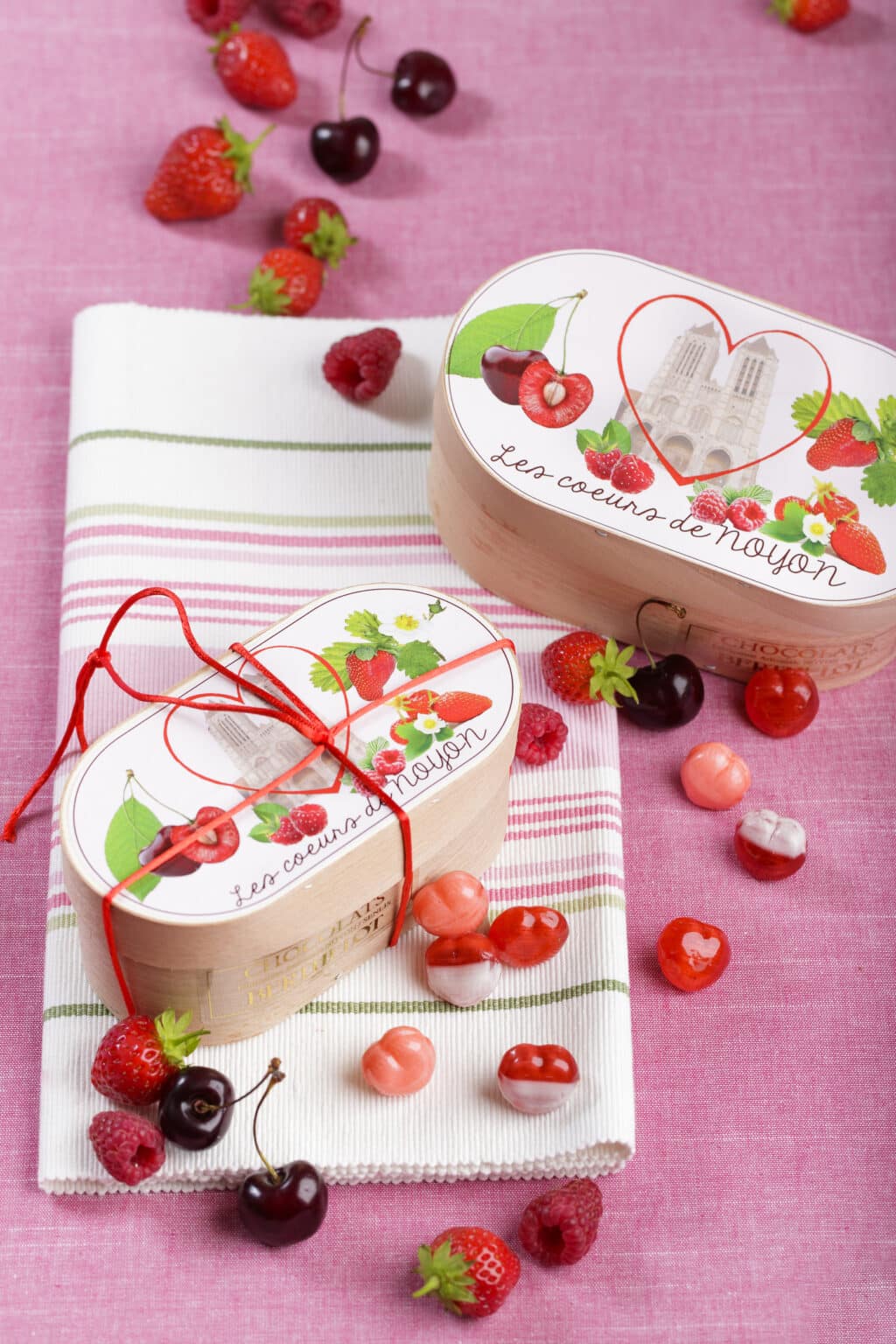 les coeurs de noyon, chocolats et confiseries Yves Berthelot week-end noyon