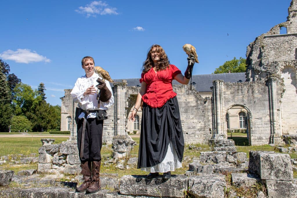 Fauconnerie à Chaalis