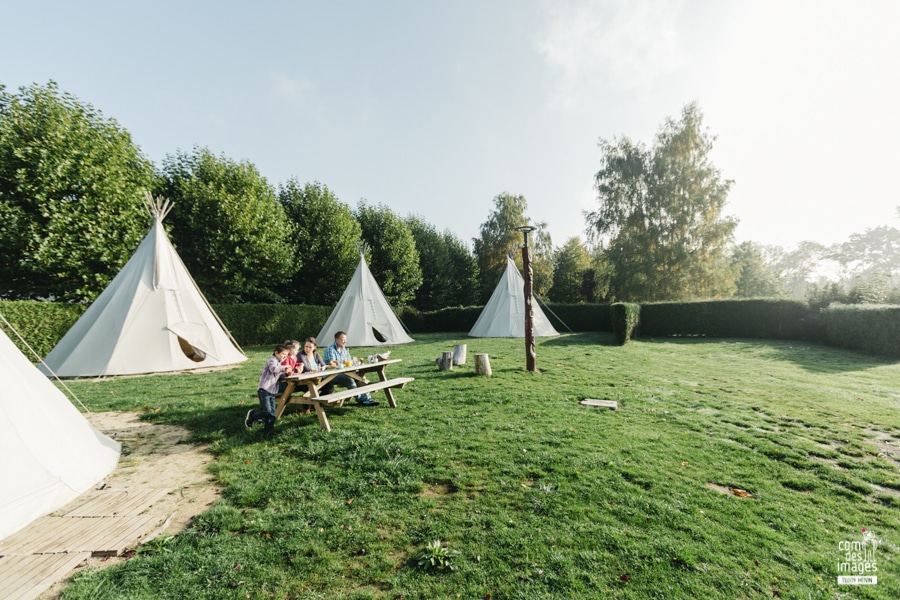 tipi camping de l'aigrette