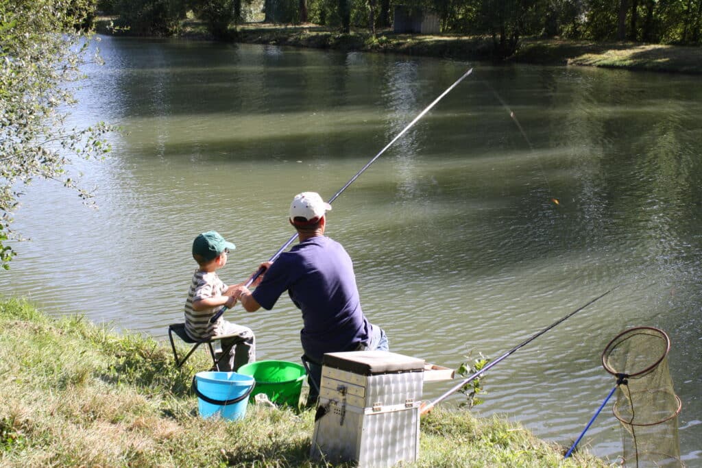 père fils peche