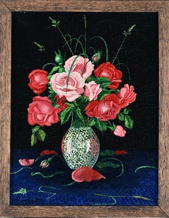 bouquet de fleurs au musée de la vénerie senlis